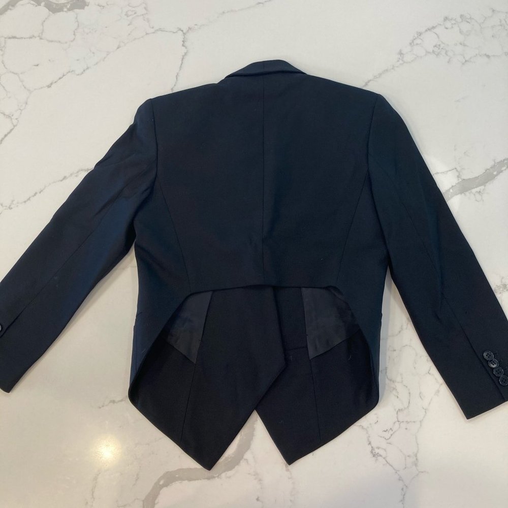 Asymmetrical Hem Tuxedo By Helmut Lang - image 2